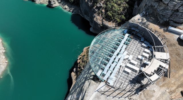 Ali Kayası Cam Teras ve Turizm Tesisleri’nde Sona Yaklaşıldı