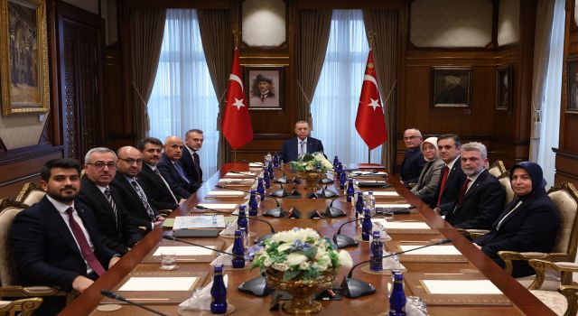 Kahramanmaraş Heyetinden Cumhurbaşkanı Erdoğan’a Ziyaret