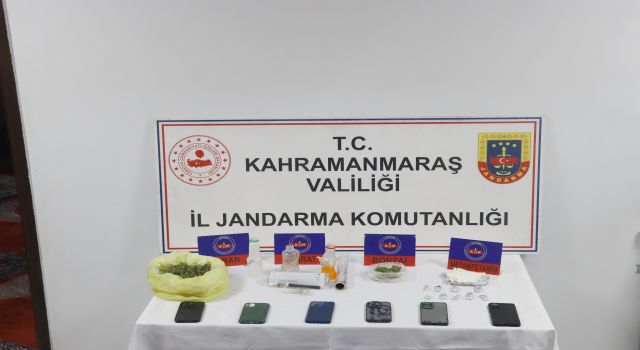 Kahramanmaraş ilçelerinde Zehir Tacirlerine Yönelik Operasyon