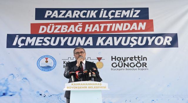 Başkan Güngör; “Yenilenen Altyapısıyla Daha Dayanıklı Kahramanmaraş”