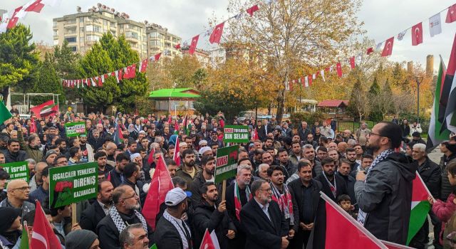 KAHRAMANMARAŞ’TA DEV KUDÜS MİTİNGİ