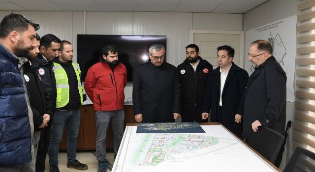 Başkan Güngör, Bakan Yardımcısı Gürgen ile Şehir Tasarım Alanlarını İnceledi