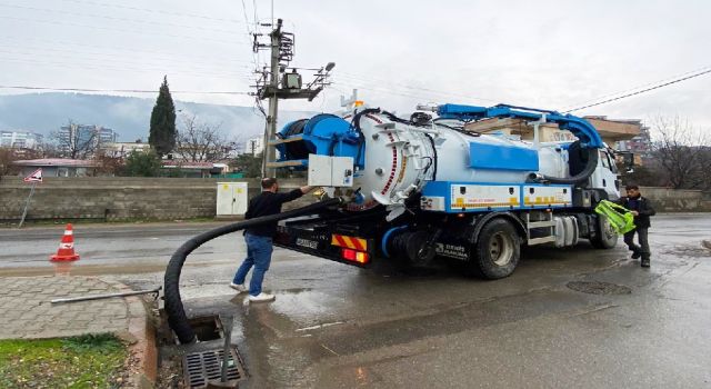 KASKİ Altyapı Hatlarının Temizliğini Sürdürüyor