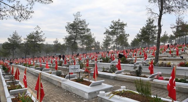 Depremde Hayatını Kaybedenler 1. Yıl Dönümünde Dualarla Anıldı