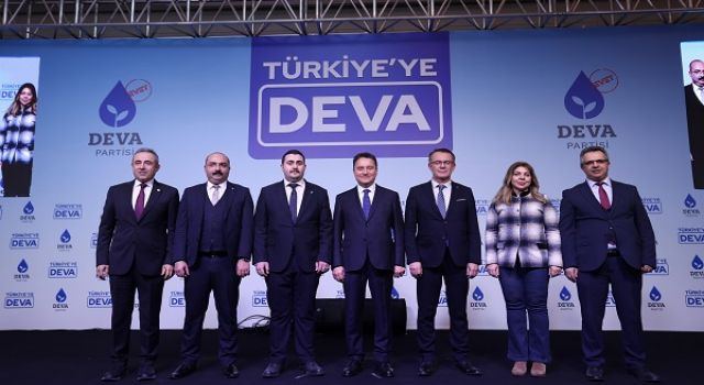 DEVA PARTİSİ İLÇE ADAYLARINI BABACAN AÇIKLADI