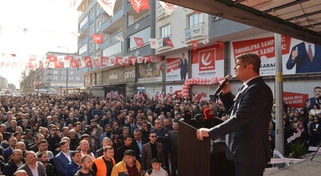 Miting gibi açılış!