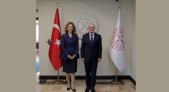 MHP Kahramanmaraş Milletvekili Dora Maliye Bakanı Şimşek İle Görüştü