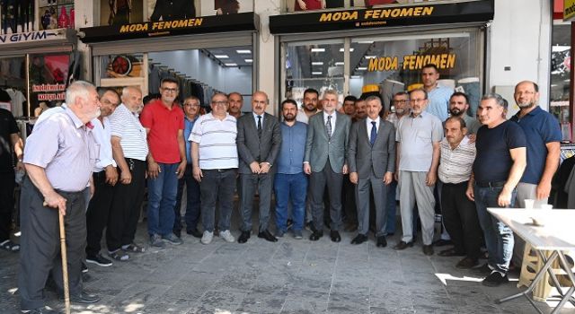 Başkan Görgel, Derepazarı Esnafıyla Buluştu