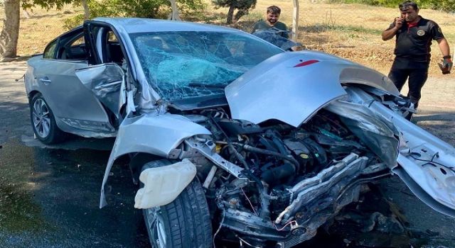 Kahramanmaraş’ta bu otomobilden sağ çıktı 