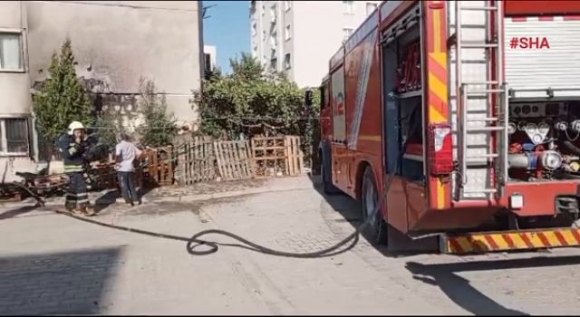 Kahramanmaraş’ta ikamet yangını 