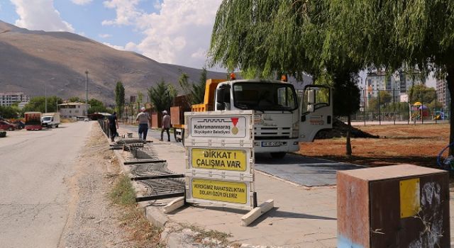 Büyükşehir, Elbistan’daki Millet Bahçesini Yeniliyor