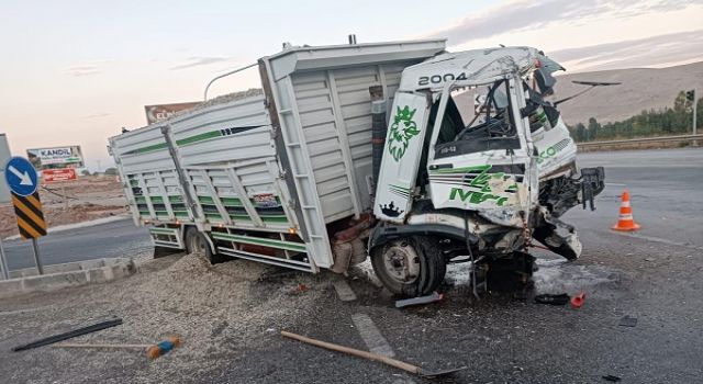 Elbistan’da trafik kazası: 2 yaralı