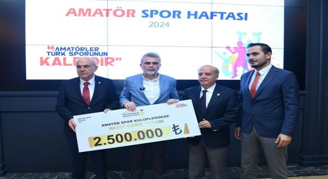 Kahramanmaraş Büyükşehir Belediyesi'nden Amatör Spor Kulüplerine 2.500.000 TL Destek