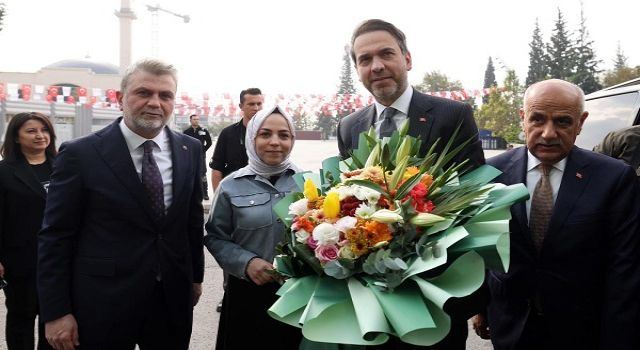 Başkan Görgel, Bakan Bayraktar’ı Makamında Ağırladı