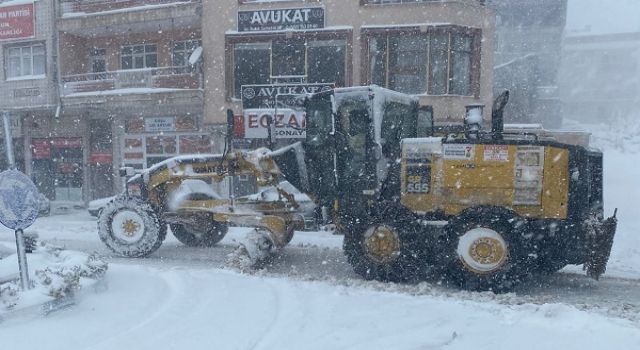 Büyükşehir, Şehir Genelinde Kar Mesaisinde