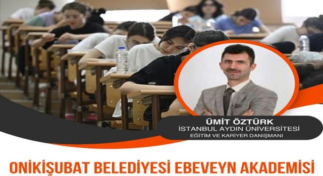 Onikişubat Belediyesi Ebeveyn Akademisi, konferansla başlıyor