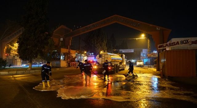 Büyükşehir Temizlik Seferberliğini Küçük Sanayi Sitesi’nde Sürdürdü