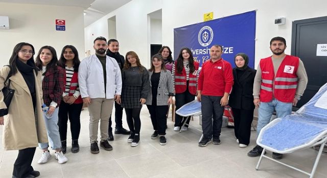 İstiklal Üniversitesi Kan Bağışı Yaptı