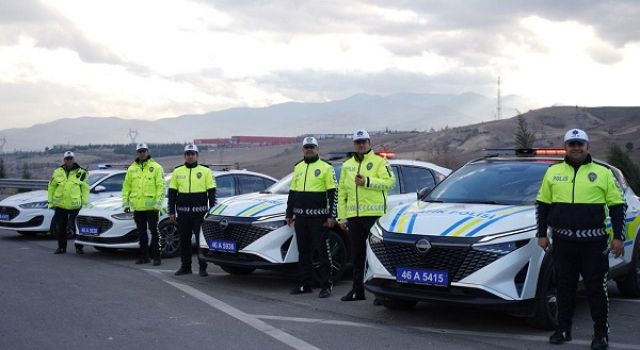 Kahramanmaraş’ta Kış Lastiği Denetimi 