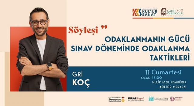 Gri Koç, Sınavlara Hazırlık Sürecindeki Gençlere Seslenecek