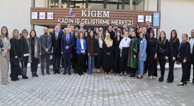 KADIN GİRİŞİMCİLİĞİNİN SEMBOLÜ KİGEM AÇILDI