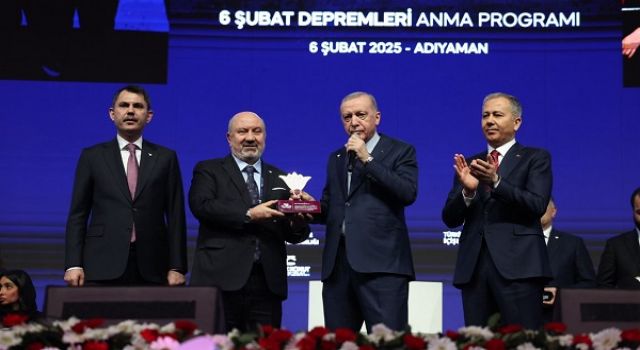 Cumhurbaşkanı Erdoğan’dan Hemşehrimiz Akben’e Teşekkür