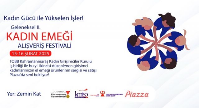 El Emeğinden Ekonomiye; Kadınların Gücü Bu Festivalde