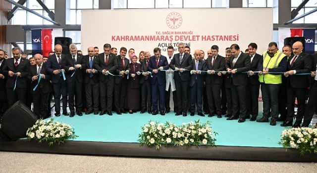 Kahramanmaraş Devlet Hastanesi Hizmete Açıldı