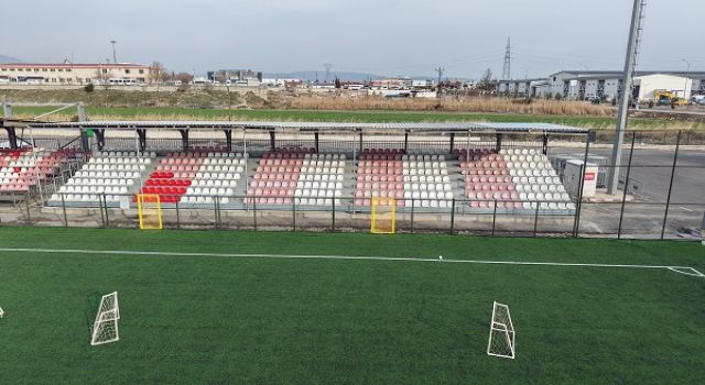 Merkez Futbol Sahasının Tribün Kapasitesi Artırıldı