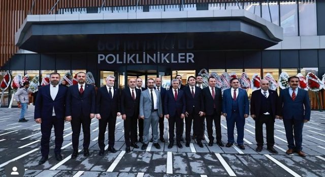 Şehir Protokolünden HG Hospital’a ziyaret