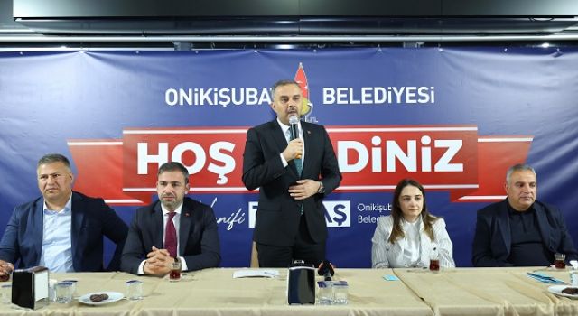 Başkan Toptaş, muhtarlarla iftar sofrasında buluştu