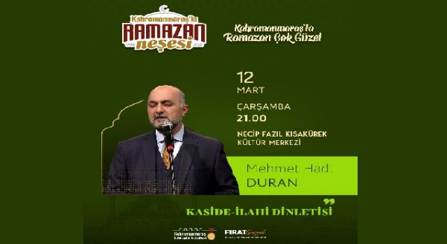 Büyükşehir’in Ramazan Programında Manevi Dolu Bir Gece Yaşanacak