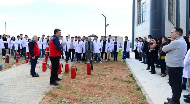 KSÜ’de Gerçekçi Yangın Tatbikatı: Bilinçlendirme ve Hazırlık Ön Planda