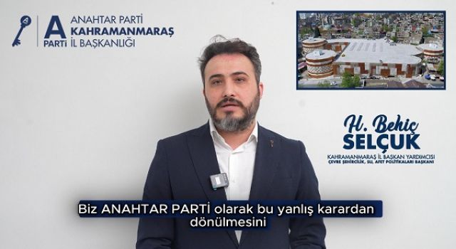 Anahtar Parti'den Arasa Otoparkı İçin Koruma Çağrısı