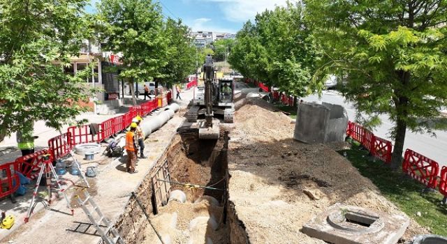 Dulkadiroğlu’nda Yeni Altyapı Hatlarının İmalatı Sürüyor