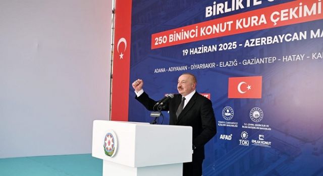 Aliyev: Konutların Hızlı Tamamlanması Güçlü Türkiye'nin Tezahürüdür