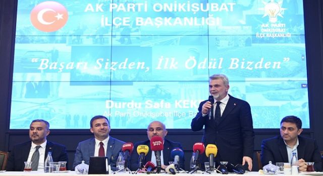 Başkan Fırat Görgel; “Gayretimiz; Yavrularımız İçin Daha Yaşanabilir Bir Kahramanmaraş”