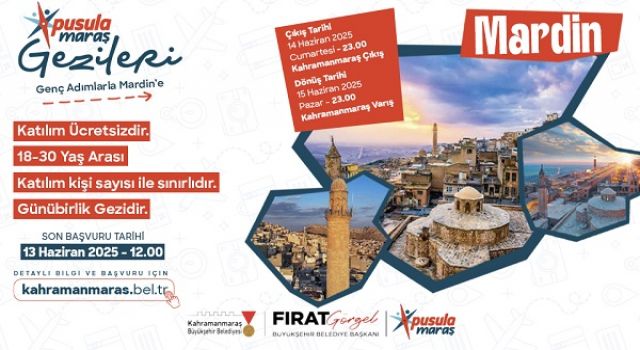 Büyükşehir’in “Pusula Maraş Gezileri” Mardin Turuyla Başlıyor!