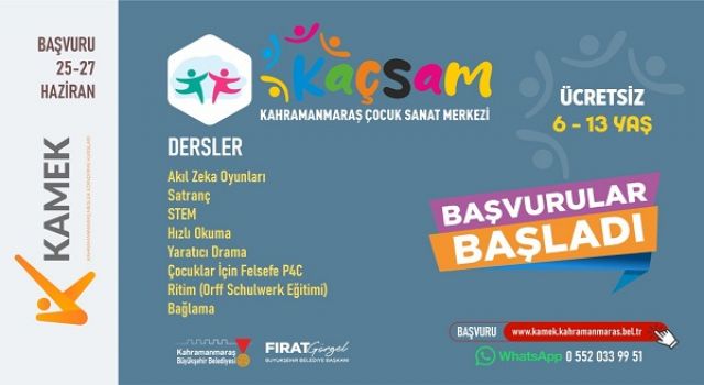 Haydi Çocuklar, Yaz Tatilini KAÇSAM’da Değerlendirmeye!