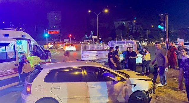 Kahramanmaraş’ta otomobil ile kamyonet çarpıştı: 1 yaralı