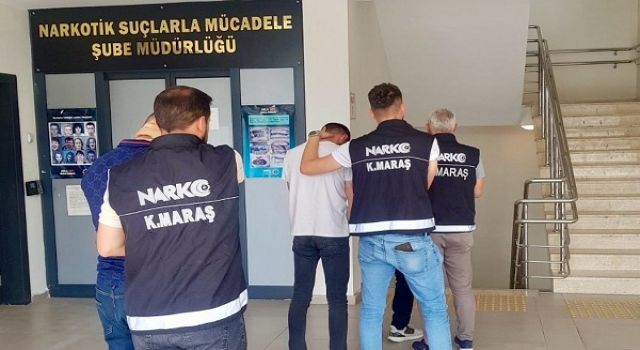 Kahramanmaraş’ta uyuşturucu taciri 3 kişi tutuklandı