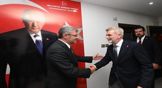 Başkan Görgel’den MHP İl Başkanı Metehan’a Hayırlı Olsun Ziyareti