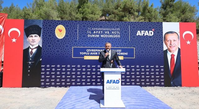 Başkan Toptaş; Yeniden inşa sürecini binalardan ibaret görmedik