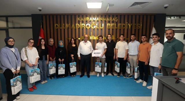 DULKADİROĞLU BELEDİYESİ’NDEN YKS BAŞARISINA BÜYÜK DESTEK