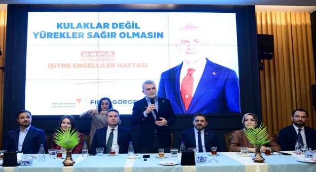 Başkan Görgel’den İşitme Engelliler Haftası’nda Anlamlı Buluşma
