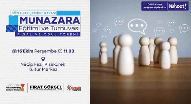 Büyükşehir’in Ödüllü Münazara Turnuvasında Final Heyecanı