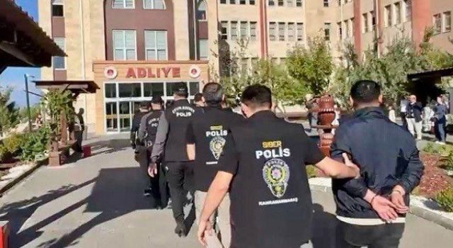 Kahramanmaraş merkezli 4 ilde dolandırıcılık ve yasa dışı bahis operasyonu: 17 gözaltı