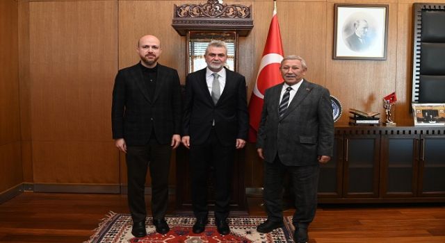 Başkan Görgel, Dünya Etnospor Konfederasyonu Başkanı Erdoğan’ı Ağırladı