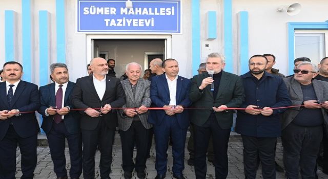 Dulkadiroğlu Sümer Mahallesi Taziyeevi Hizmete Açıldı
