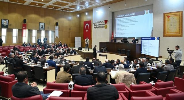 Büyükşehir’de 2026’nın İlk Olağan Meclis Toplantısı Gerçekleştirildi